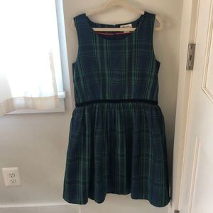 Girls Johnnie b plaid dress.